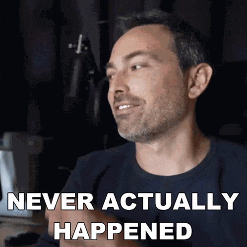 Never Actually Happened Derek Muller GIF