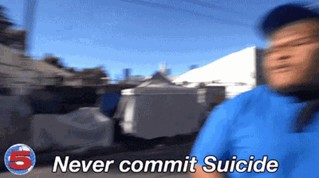 Never Commit Suicide Crip Mac GIF