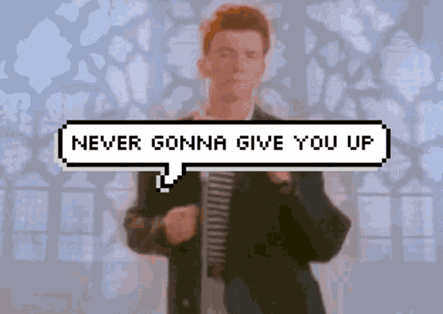 Never Gonna Give You Up Dancing GIF