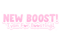 New Boost Sticker