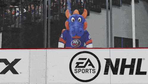 New York Islanders Sparky The Dragon GIF
