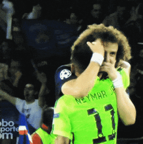 Neymar David Luiz GIF