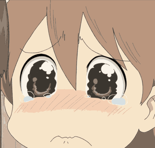 Nichijou Crying GIF