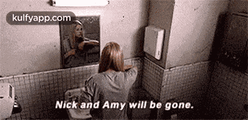 Nick And Amy Will Be Gone..Gif GIF