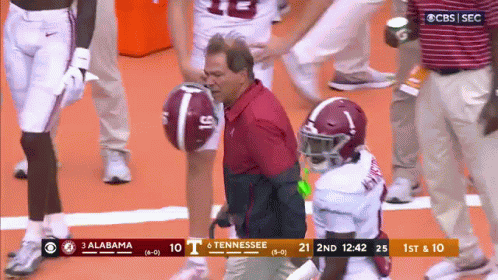 Nick Saban Alabama Football GIF