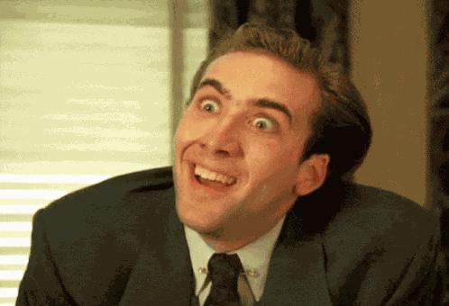 Nicolas Cage You Dont Say GIF