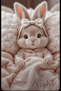 Night Bunny GIF