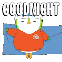 Night Tired Sticker