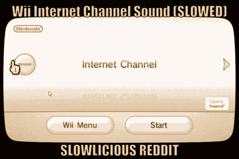 Nintendo Wii Internet Channel Slowlicious GIF