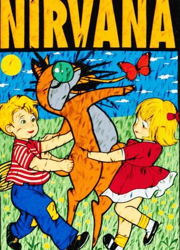 Nirvana Kurt Cobain GIF
