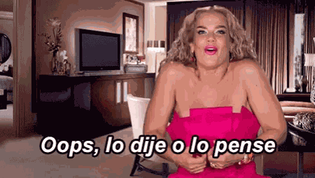 Niurka Marcos Lo Dije O Lo Pense GIF