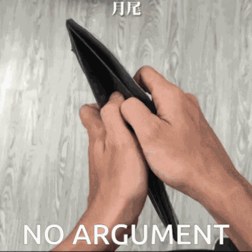 No Argument Wallet Empty GIF