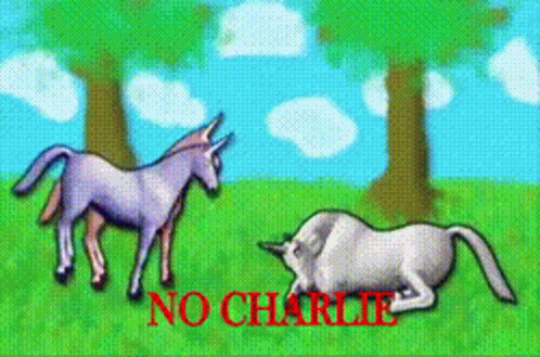No Charlie Unicorn GIF