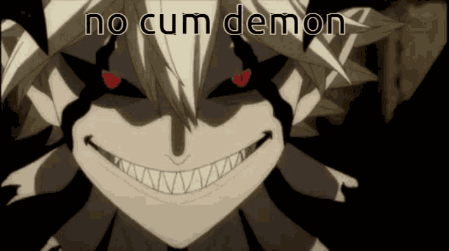 No Cum Demon Liebe GIF