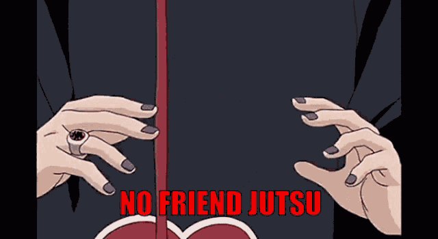 No Friend GIF