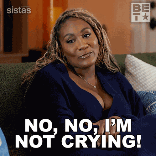 No No I'M Not Crying Daniella King GIF