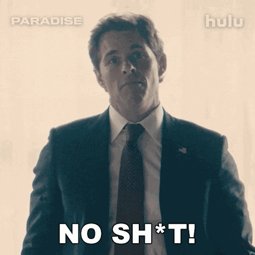 No Sht Cal Bradford GIF