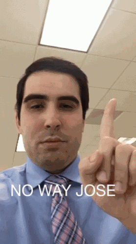 No Way Jose Nope GIF