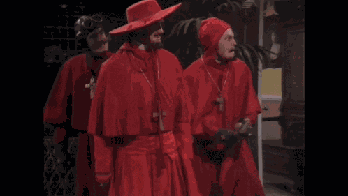 Nobody Expects The Spanish Inquisition Monty Python GIF