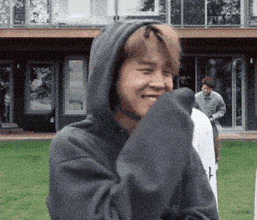 Nochujimi Jimin Giggling GIF