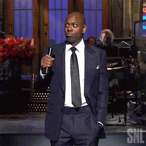 Nodding Dave Chappelle GIF
