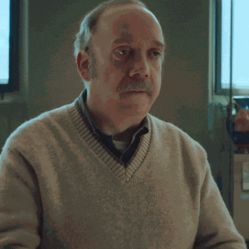 Nodding Paul Hunham GIF