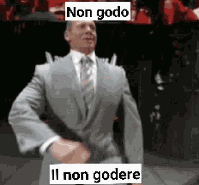 Non Godo Il Non Godere GIF