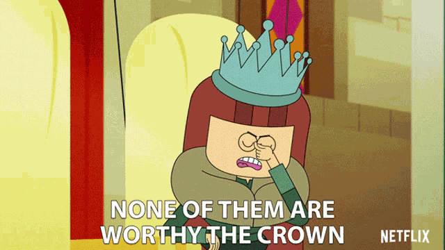 None Of Them Are Worthy The Crown Pinky Malinky GIF