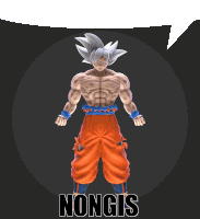 Nongis Goku Sticker