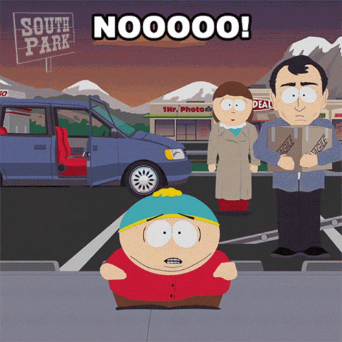 Nooooo Eric Cartman GIF