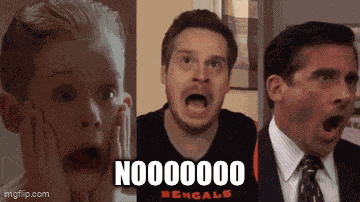 Nooooo The Office GIF