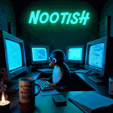 Nootnootmfers Pingu GIF