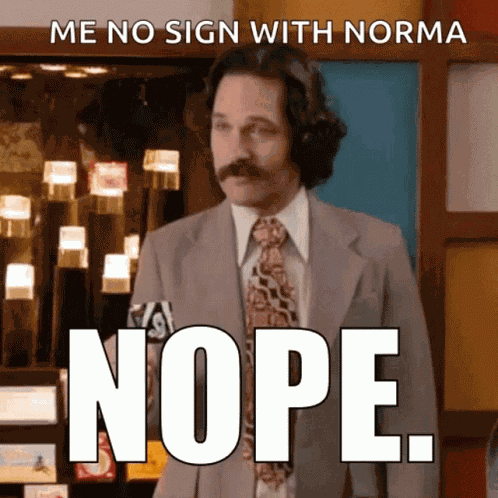 Nope Anchorman GIF