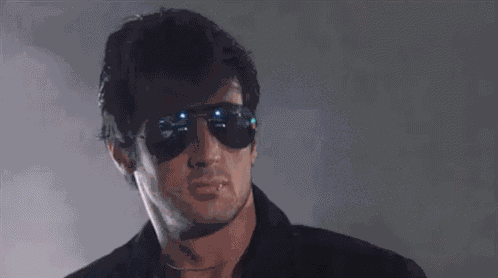 Nope Stallone GIF
