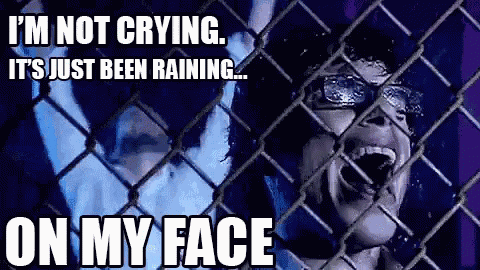 Not Crying GIF