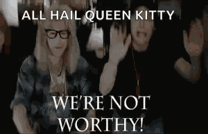 Not Worthy Hail GIF