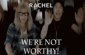Not Worthy Waynes World GIF
