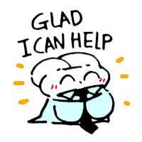 Notanoblemouse Gladtohelp Sticker