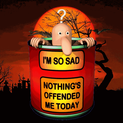 Nothing Offended Me Be Offended GIF