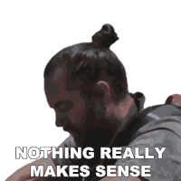 Nothing Really Makes Sense Trent Arant Sticker