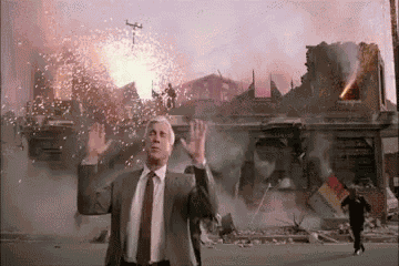 Nothing To See Here Explosion GIF