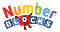 Numberblocks Logo Sticker