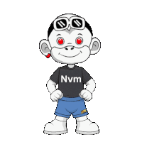 Nvm Nevermind Sticker