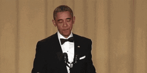 Obama Mic Drop GIF