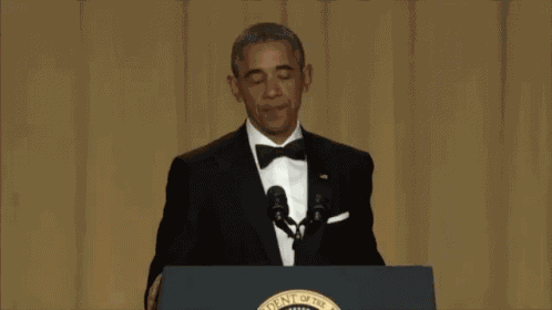 Obama Mic Drop GIF