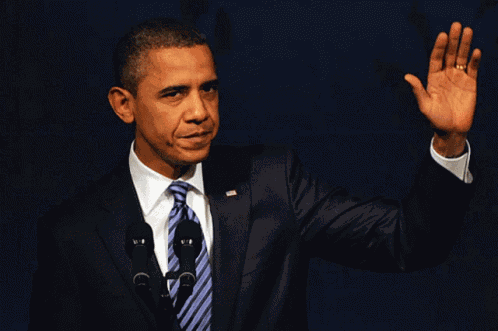 Obama Wave GIF