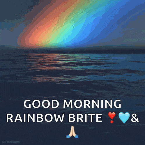 Ocean Rainbow GIF