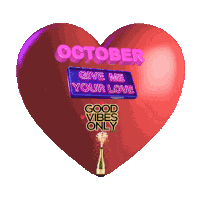 October Hello October Sticker