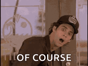 Of Course Jim Carrey GIF