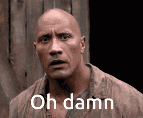Oh Damn GIF